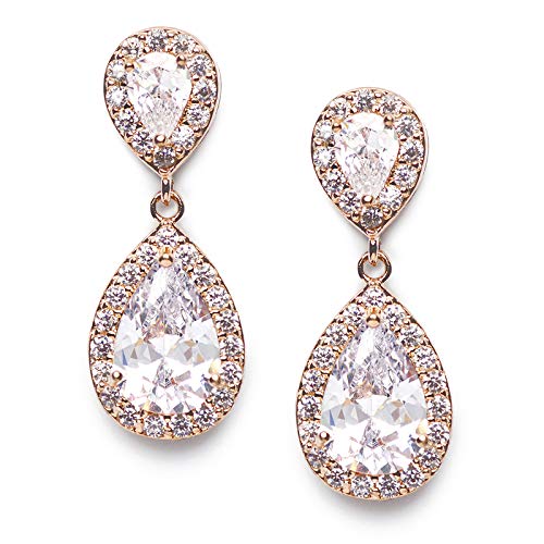 Algopix Similar Product 4 - SWEETV Teardrop Dangle Earrings for