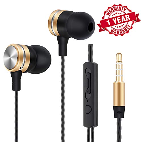 Algopix Similar Product 13 - Earbuds with MicWired Headphones
