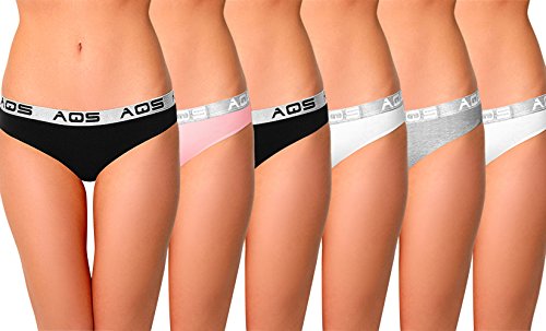 Algopix Similar Product 5 - aqs Ladies Cotton Bikini Underwear 