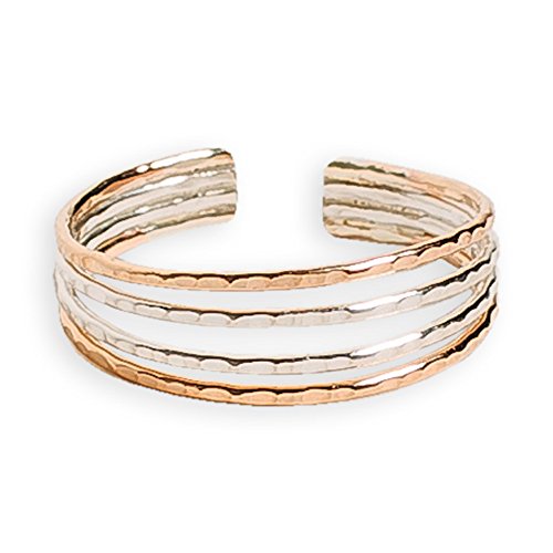 Algopix Similar Product 8 - Toe Ring  Four Strand 925 Sterling