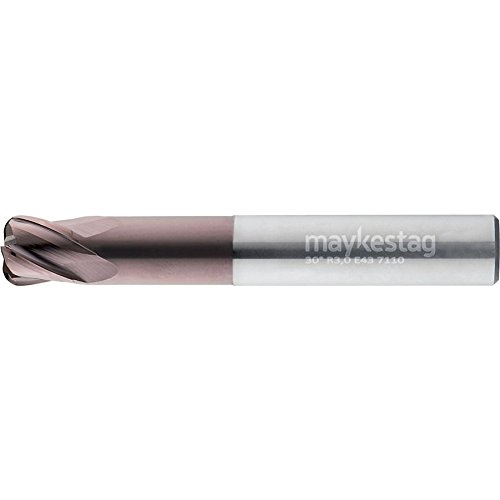 Algopix Similar Product 4 - Alpen 711000410100 Hsc Torus End Mill