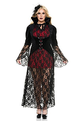 Algopix Similar Product 9 - Music Legs Womens Widow Vampire Plus