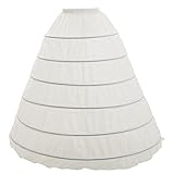 Algopix Similar Product 12 - GRACEART Plus Size 6Hoop Wedding