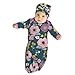 Algopix Similar Product 11 - Baby Be Mine Newborn Gown and Hat Set