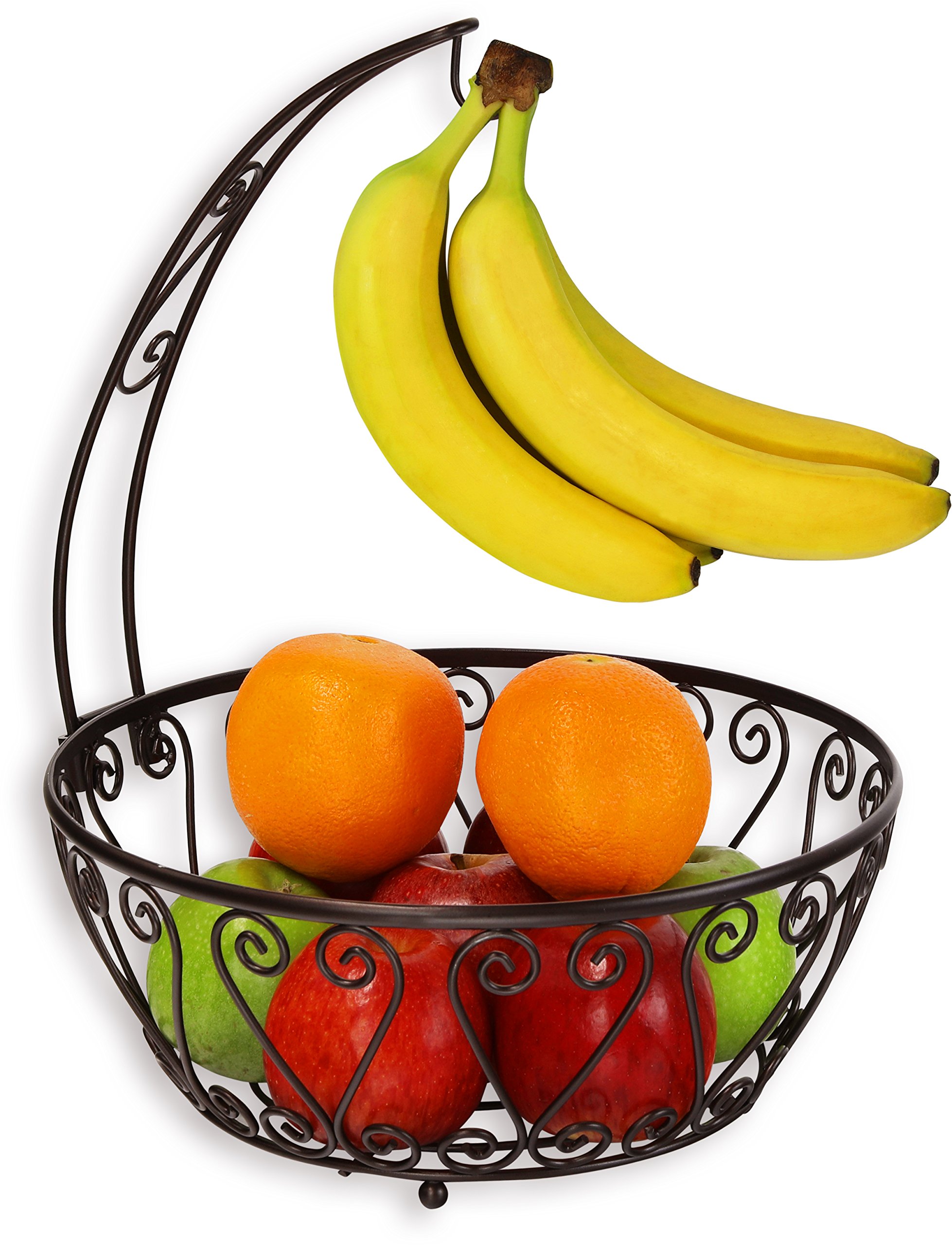 Algopix Similar Product 9 - SimpleHouseware Fruit Basket Bowl with