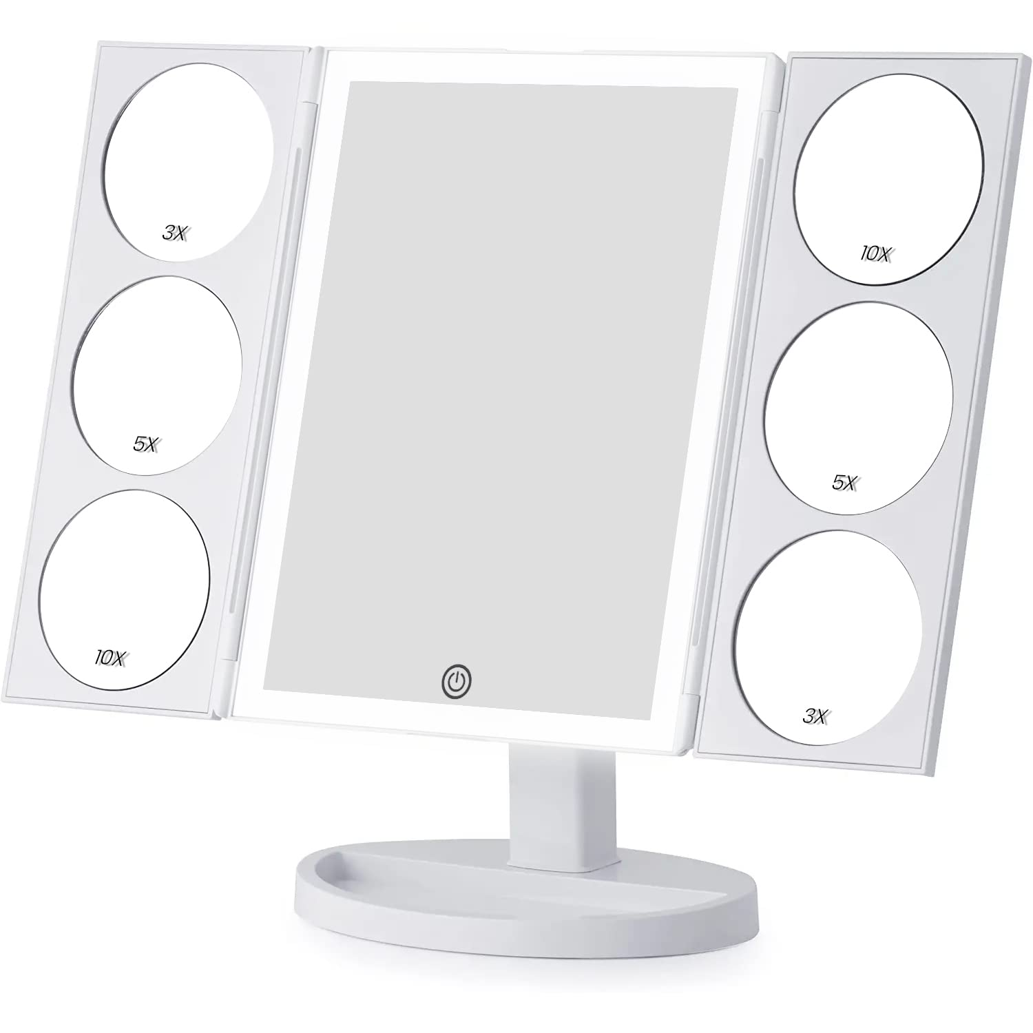 Algopix Similar Product 10 - MIRRORVANA XLarge 3 Way Lighted