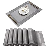 Algopix Similar Product 8 - UArtlines Placemat Crossweave Woven
