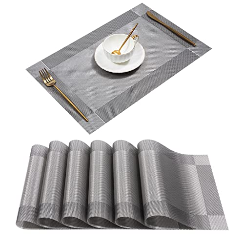 Algopix Similar Product 5 - UArtlines Placemat Crossweave Woven