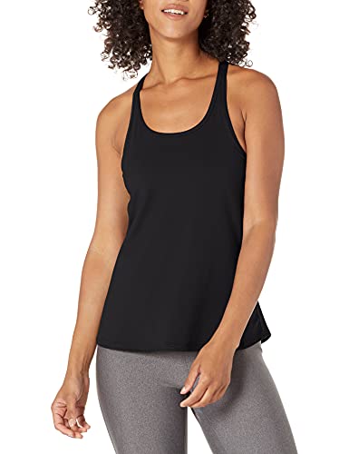 Algopix Similar Product 12 - TYR Solid Taylor Tank, Black, L