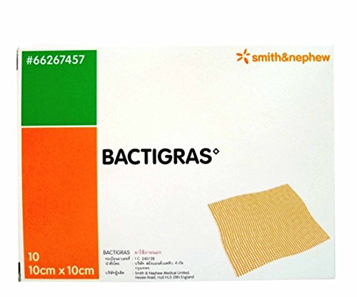 Algopix Similar Product 9 - 2 Boxes of Bactigras by Smith  Nephew