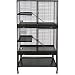 Algopix Similar Product 15 - Durable AllMetal Mansion Cage for