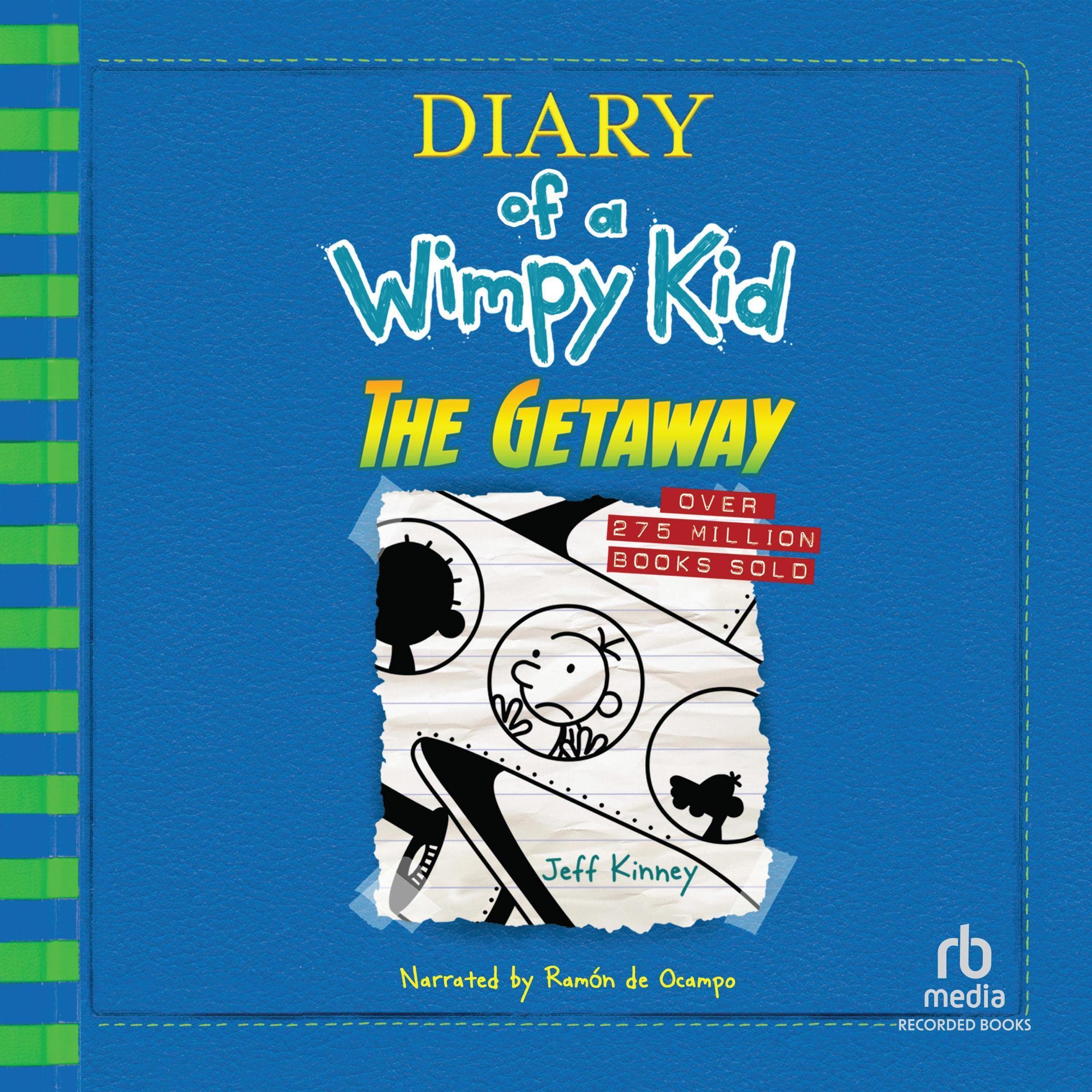 Algopix Similar Product 7 - The Getaway Diary of a Wimpy Kid Book