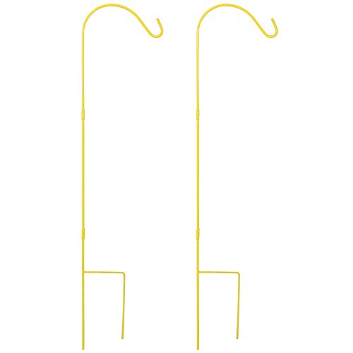 Algopix Similar Product 12 - Sunnydaze Shepherd Hook 48 Inch Tall