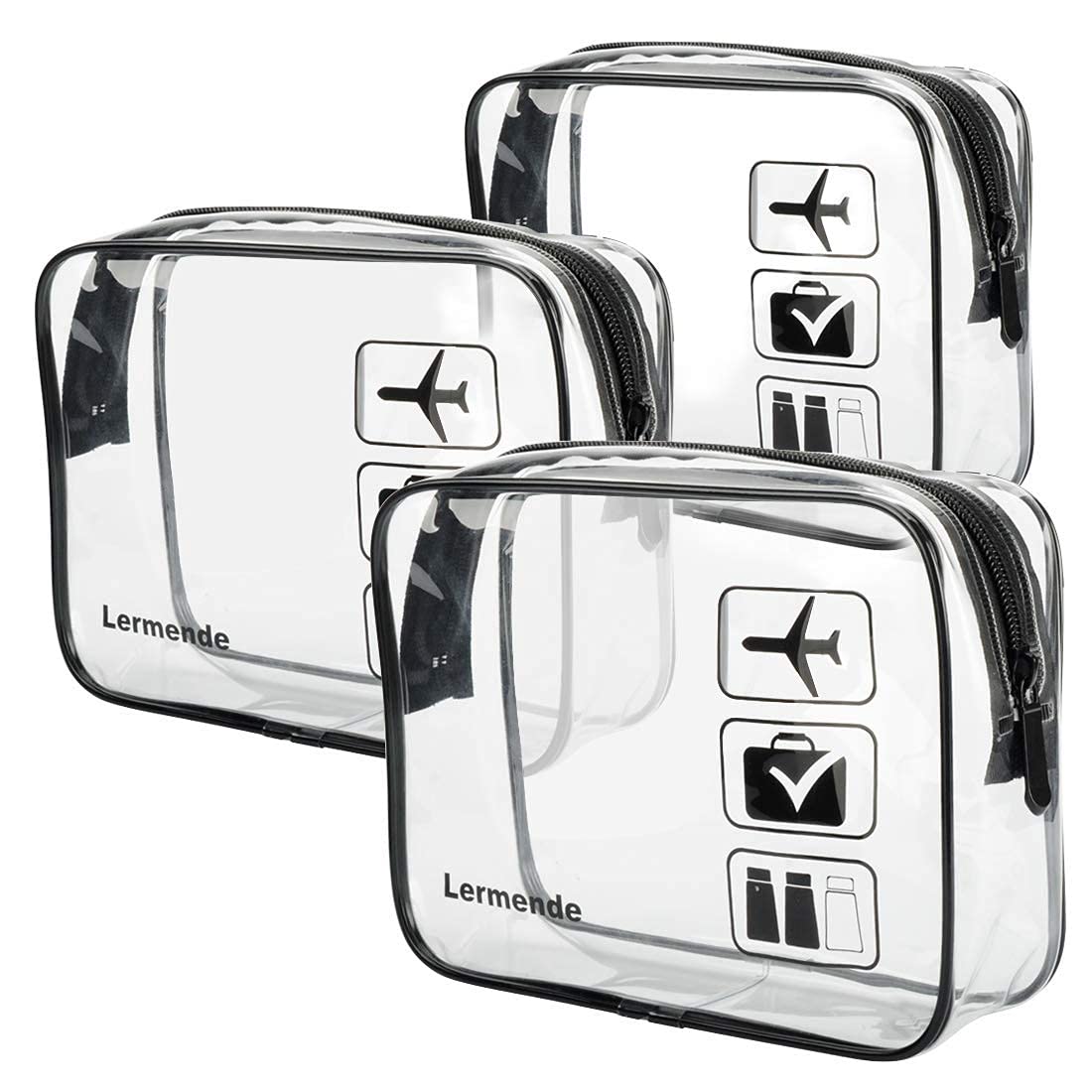 Algopix Similar Product 16 - Lermende 3pcs TSA Approved Toiletry