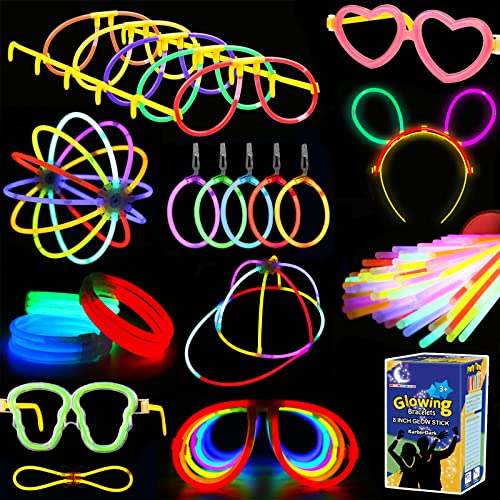 Algopix Similar Product 5 - KarberDark Glowstick 609 Pcs Total