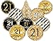 Algopix Similar Product 2 - 21st Birthday Party Favor Stickers