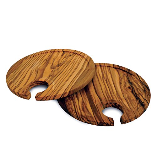 Algopix Similar Product 17 - Enrico 1330S Olive Wood Set of 2
