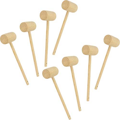 Algopix Similar Product 8 - Southern Homewares Wooden Crab Mallet