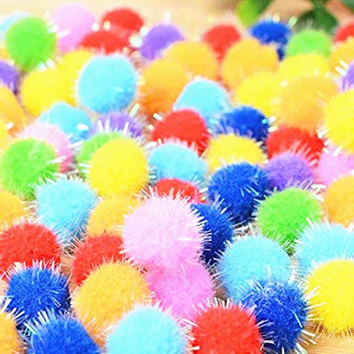 Algopix Similar Product 7 - TECHP Arts Craft Small Pom Poms