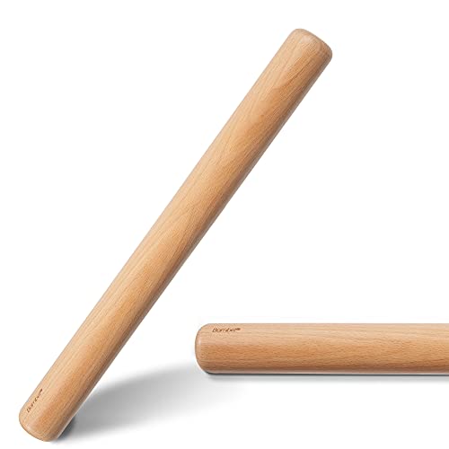 Algopix Similar Product 9 - Bamber Rolling Pin Beech Wood Large