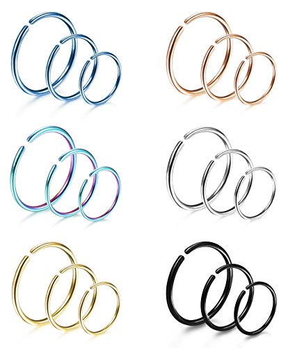 Algopix Similar Product 17 - LOYALLOOK 1824Pcs 20G 316L Stainless
