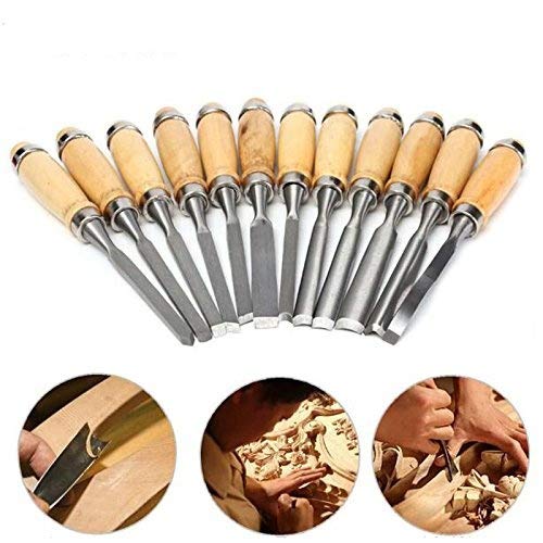 Algopix Similar Product 1 - ELEOPTION Wood Carving Knife Chisel