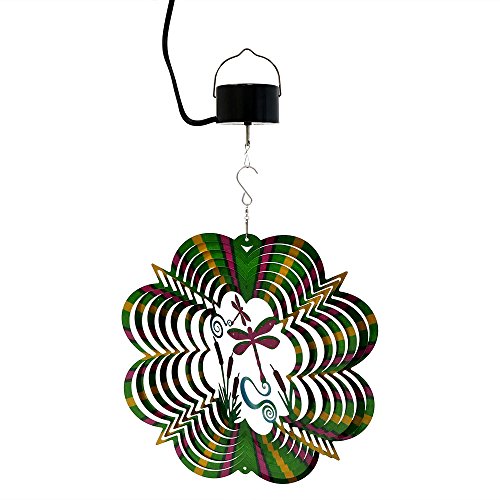 Algopix Similar Product 2 - Sunnydaze Reflective 3D Whirligig