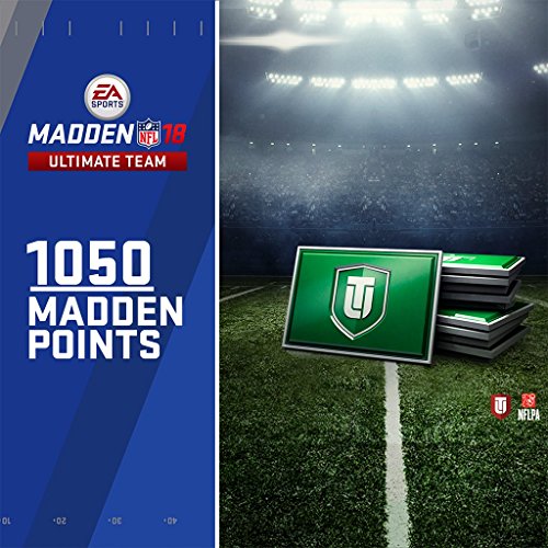 Algopix Similar Product 11 - Madden 18  1050 Ultimate Team Points 