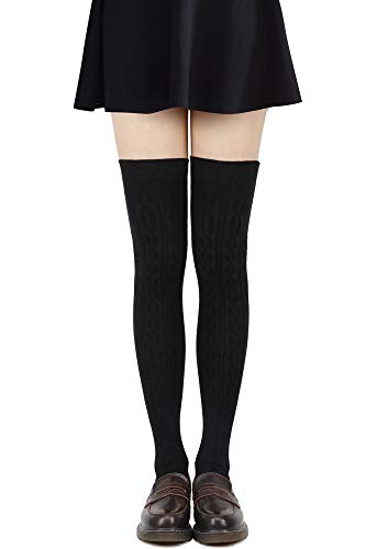 Algopix Similar Product 7 - Leg Warmers Womens Over the Knee High