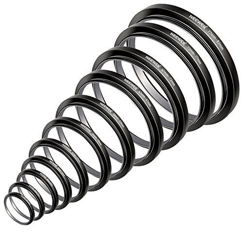 Algopix Similar Product 14 - Neewer 11 Pieces Stepup Adapter Ring