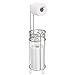 Algopix Similar Product 10 - mDesign Steel Toilet Paper Roll Stand