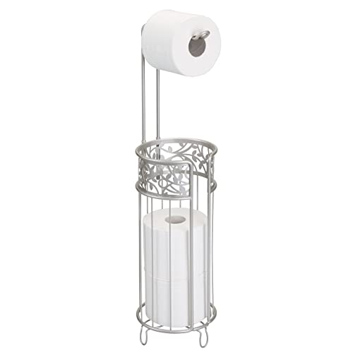 Algopix Similar Product 4 - mDesign Steel Toilet Paper Roll Stand