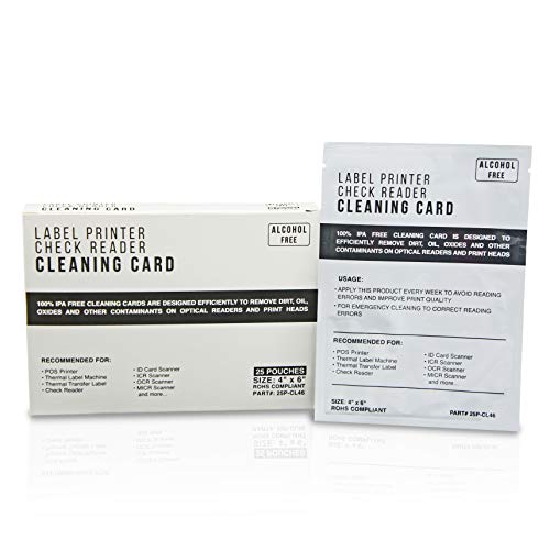 Algopix Similar Product 16 - Thermal Printer Check Scanner Cleaning