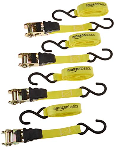 Algopix Similar Product 13 - AmazonBasics Ratchet Strap - Pack of 4