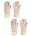 Algopix Similar Product 6 - MenWomens Thick Knit Solid Colored