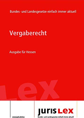 Algopix Similar Product 14 - Vergaberecht Ausgabe fr Hessen