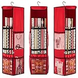 Algopix Similar Product 2 - Premium Hanging Gift Wrap Organizer