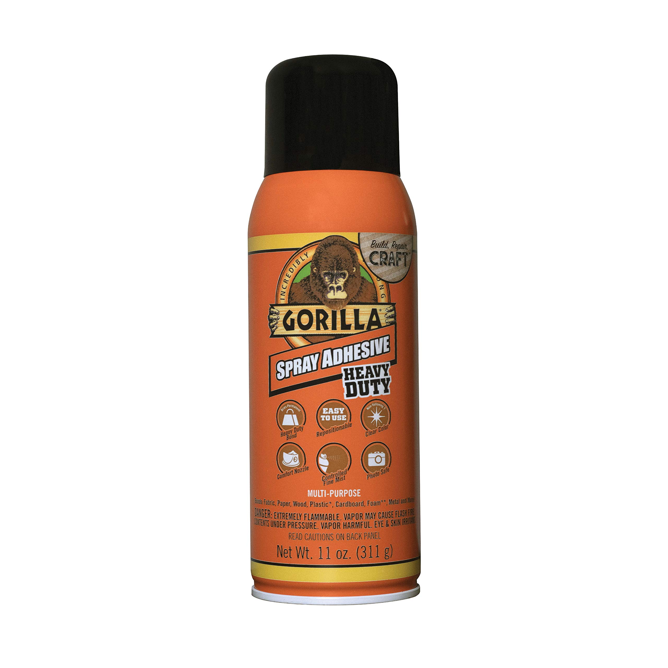 Algopix Similar Product 17 - Gorilla Heavy Duty Spray Adhesive