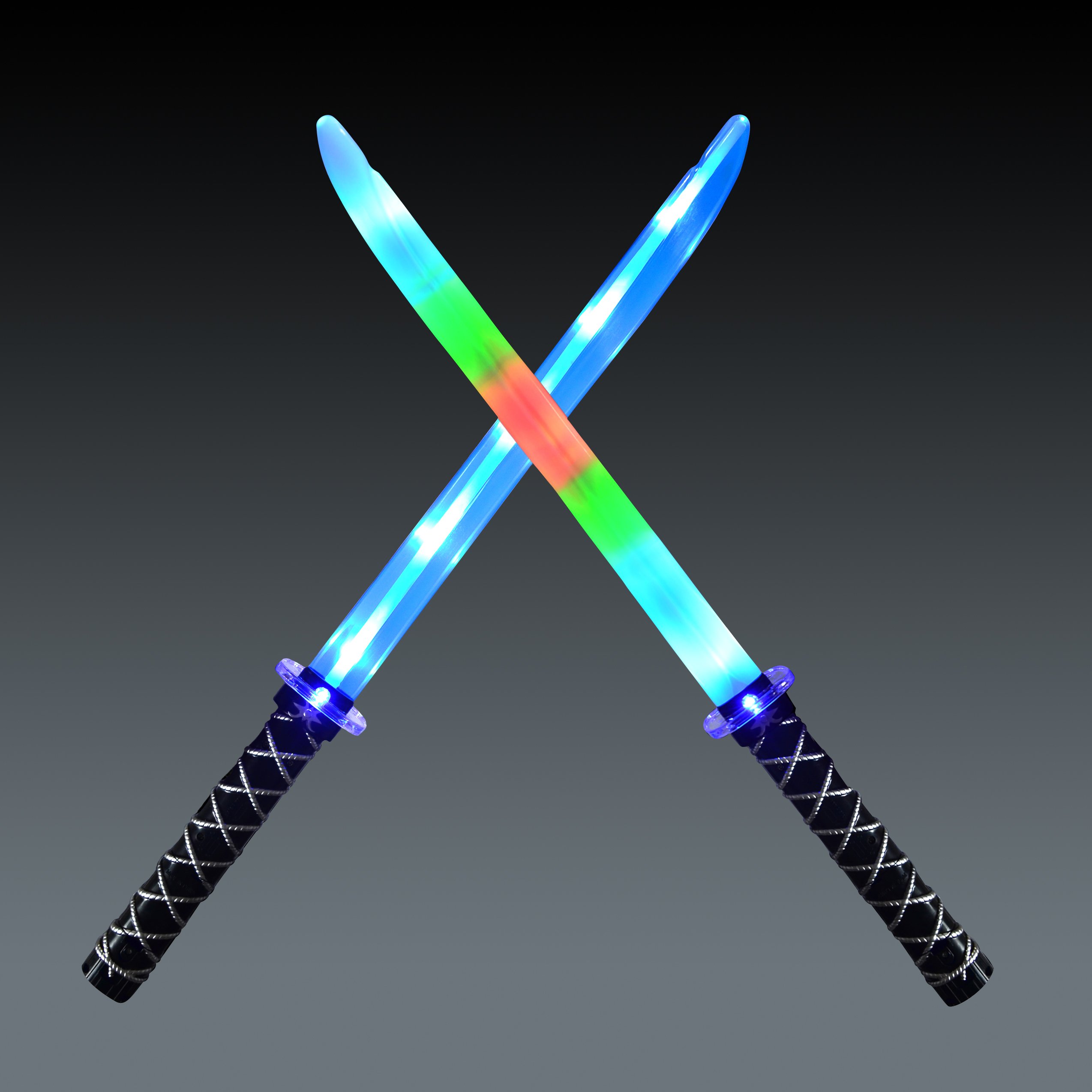 Algopix Similar Product 8 - JOYIN 2 Packs Toys Ninja Swords for