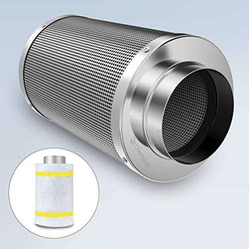Algopix Similar Product 10 - 4 Inch Air Carbon Filter with