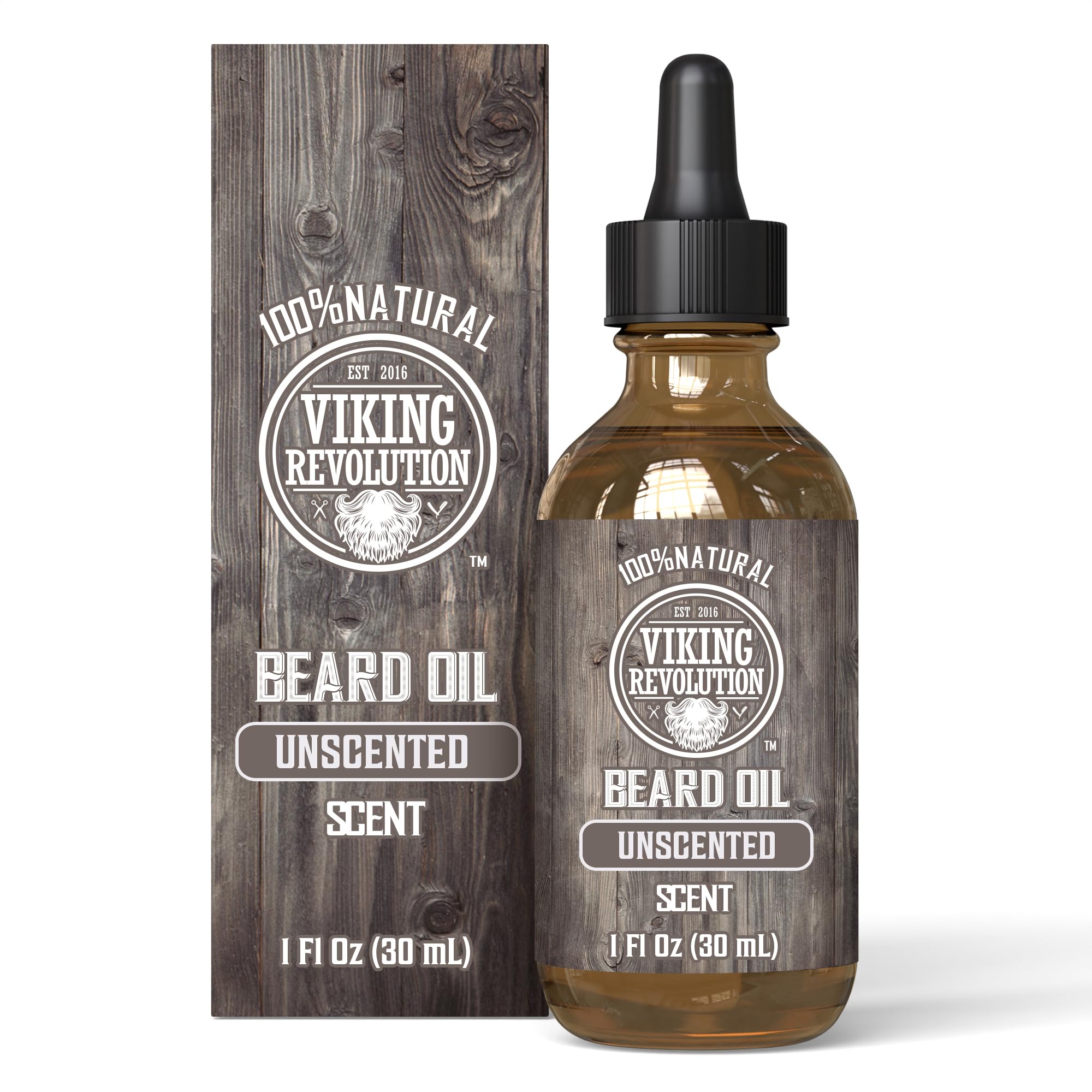 Algopix Similar Product 9 - Viking Revolution Unscented Beard Oil