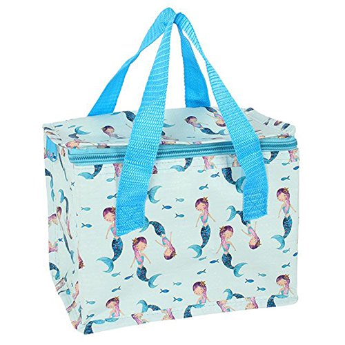 Algopix Similar Product 18 - Mermaid Lunch Bag Cool Box Snack