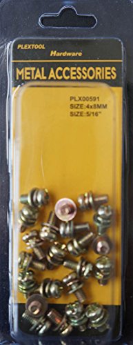 Algopix Similar Product 2 - Plextool Screw with Split LockFlat
