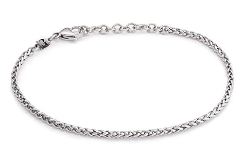 Algopix Similar Product 13 - Handmade Silver Plated Chain Anklet For