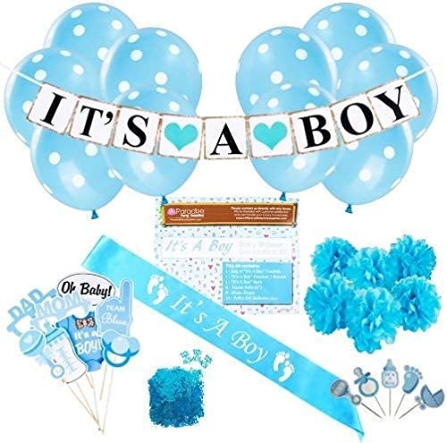 Algopix Similar Product 7 - Its A Boy Baby Shower Party