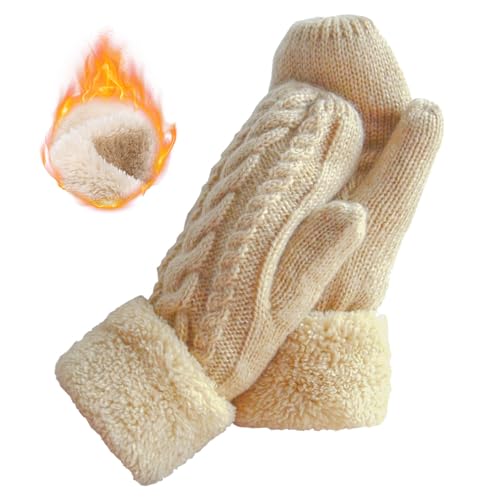 Algopix Similar Product 5 - Womens Winter Gloves Warm Lining 