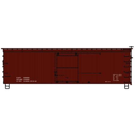 Algopix Similar Product 15 - 36 DoubleSheathed Wood Boxcar wSteel