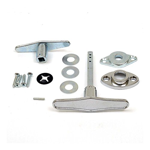 Algopix Similar Product 1 - Garage Door Lock T  Handle Assembly
