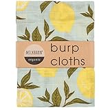 Algopix Similar Product 2 - Milkbarn Organic Cotton Burp Cloths 2