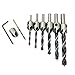 Algopix Similar Product 19 - NUZAMAS 7pcs HSS Countersink Drill Bits